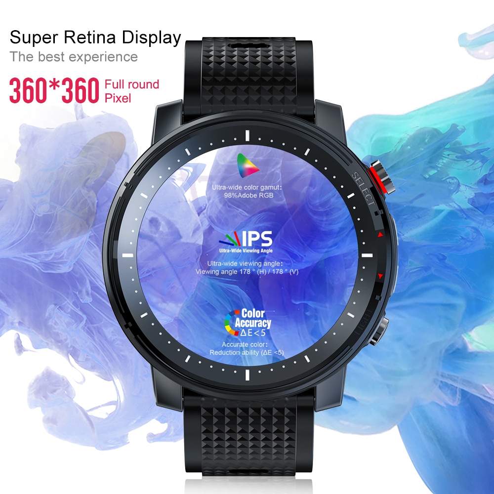 696 l15 360 x 360 pixels smart watch herre pulsmåler armbånd blodtryk vandtæt sport smartwatch armbånd