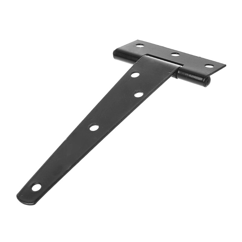 Sort maling t form trekant hængsel skab skur træ dør gate hængsler hardware