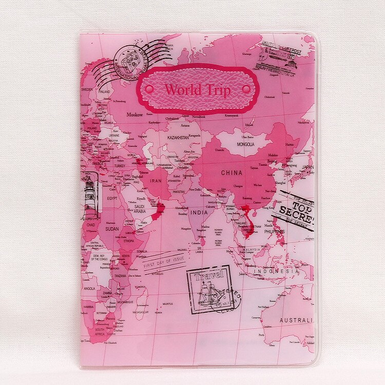 Have A Nice Trip Passport Holders Men/women Travel Passport Cover Bag Pvc Leather 3D Cover On The Passport For Travel: 11