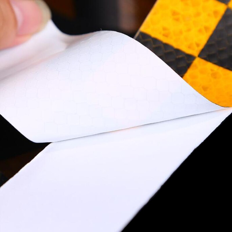 5cmx10m Square Traffic safety Self Adhesive Sticker Safety Reflective Tape for Truck