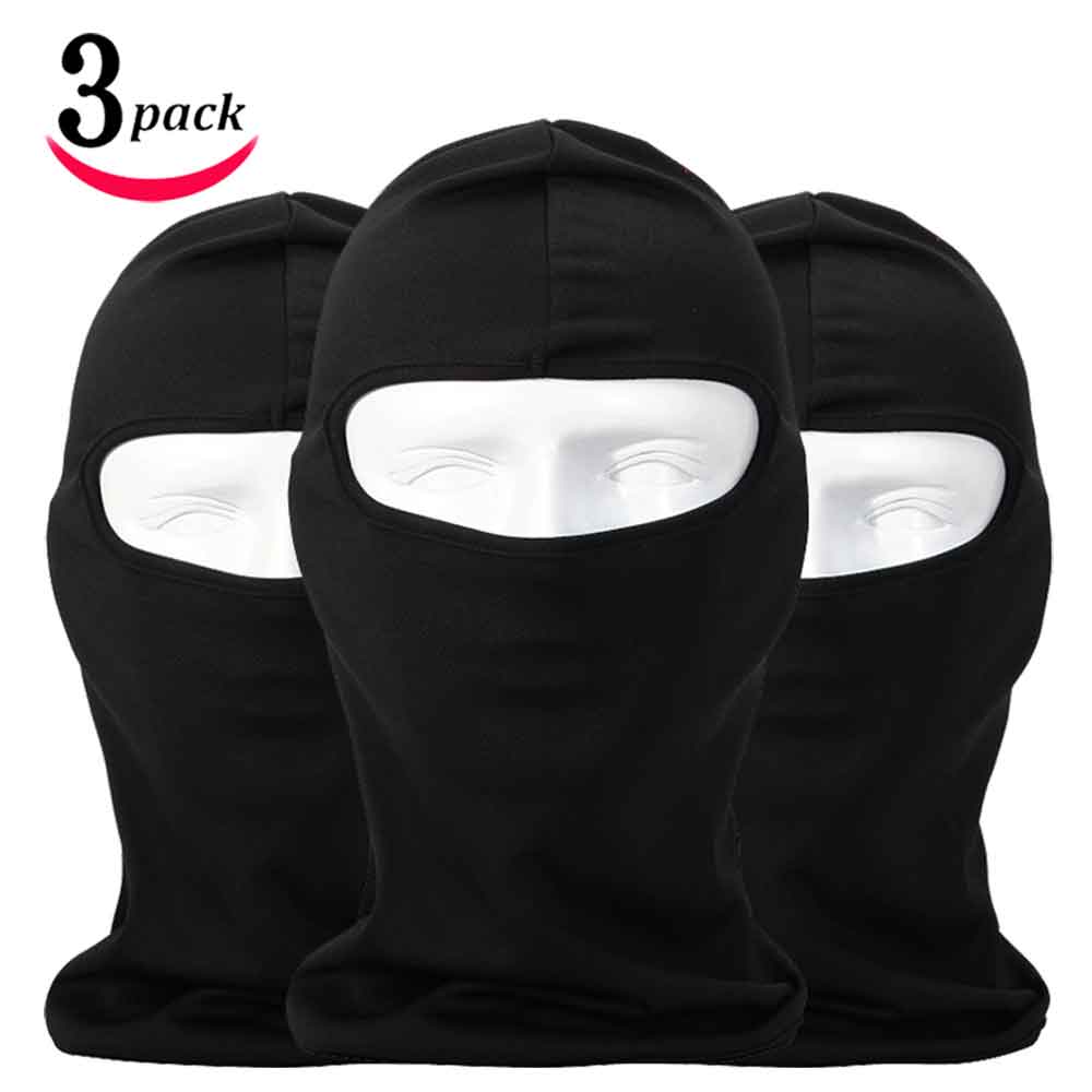 Sunland-chaussettes en tissu Lycra | Cagoule, cyclisme, Bandana, randonnée, chaussettes d'extérieur, 3 pièces, blanc, noir