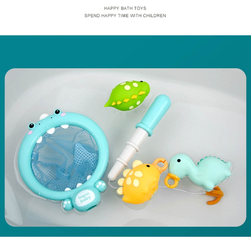 Indoor Water Spelen Vissen Speelgoed Bad Playset Interactieve Speelgoed Voor Baby Draagbare
