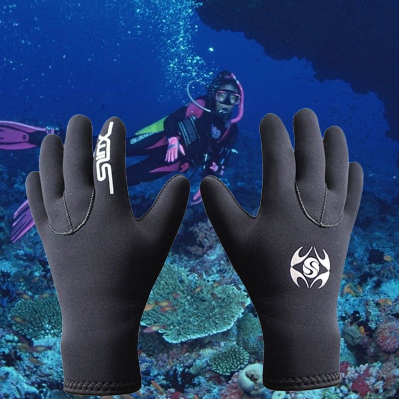 1 Paar Zwemmen Duiken Handschoenen 3Mm Neopreen Antislip Warm Unisex Scuba Dive Snorkelen Handschoenen