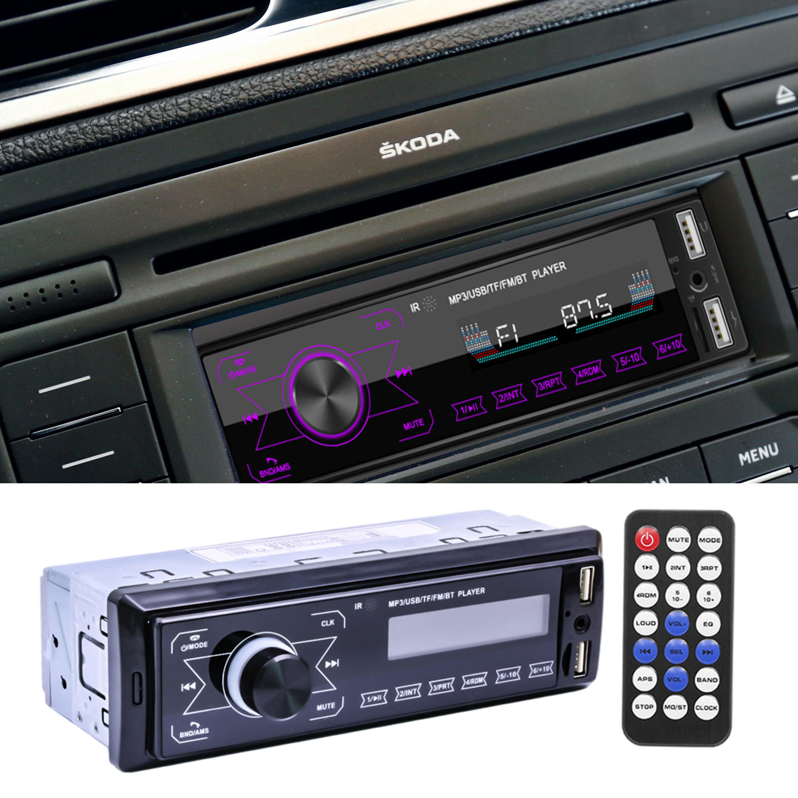 Capote Mx5 NB Adattatore Bluetooth 5.0 A Cassetta Per Auto, Trasmette Audio Da IPhone E Android Allo Stereo Chiavetta USB Verbatim