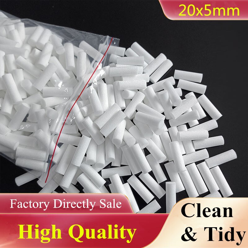 700 Stks/partij 20*5Mm Slanke Sized Spons Fabriek Directe Verkoop Schoon En Netjes Netjes Cropped Gratis