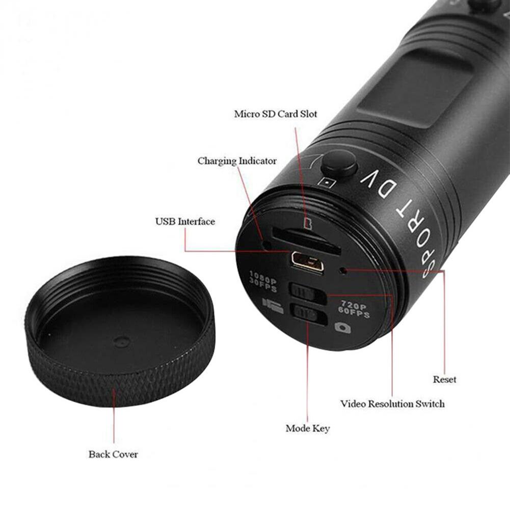 Hd Sports Camera Mountain Bike Motorcycle Helmet Action Camera Video Dv Camera Full Hd 1080p Car Video Recorder Dvr