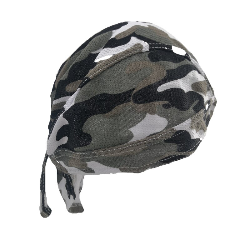 Åndbar multifunktions camouflage pandebånd cykling bandana pirat hoved tørklæde sport bandanas cykel hoved tørklæde vandreture hat