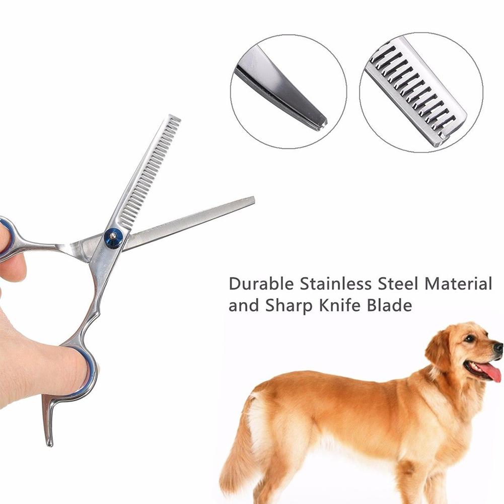 6PCS/Set 6-Inch Beauty Scissors Pet Shearing Scissors for Dogs