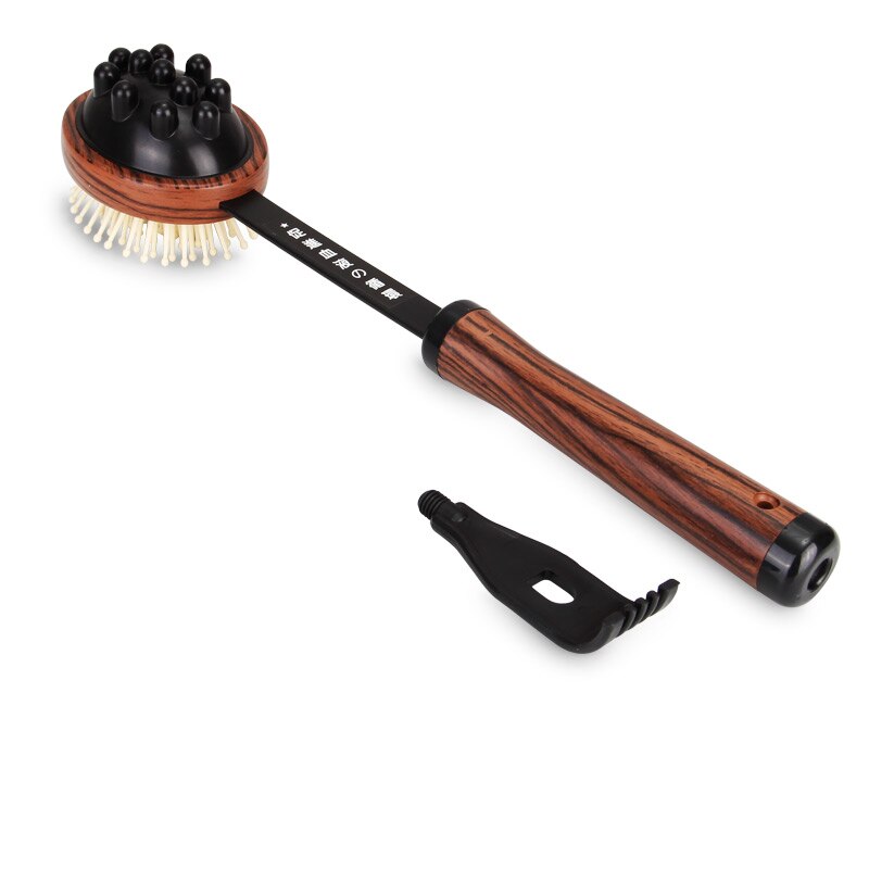 Gezondheidszorg Massage Hamer Klop Lichaam Terug Hoofd Klop Scratcher Ontspannen Plastic Houten Massage Hamer Verlichten Druk: Default Title