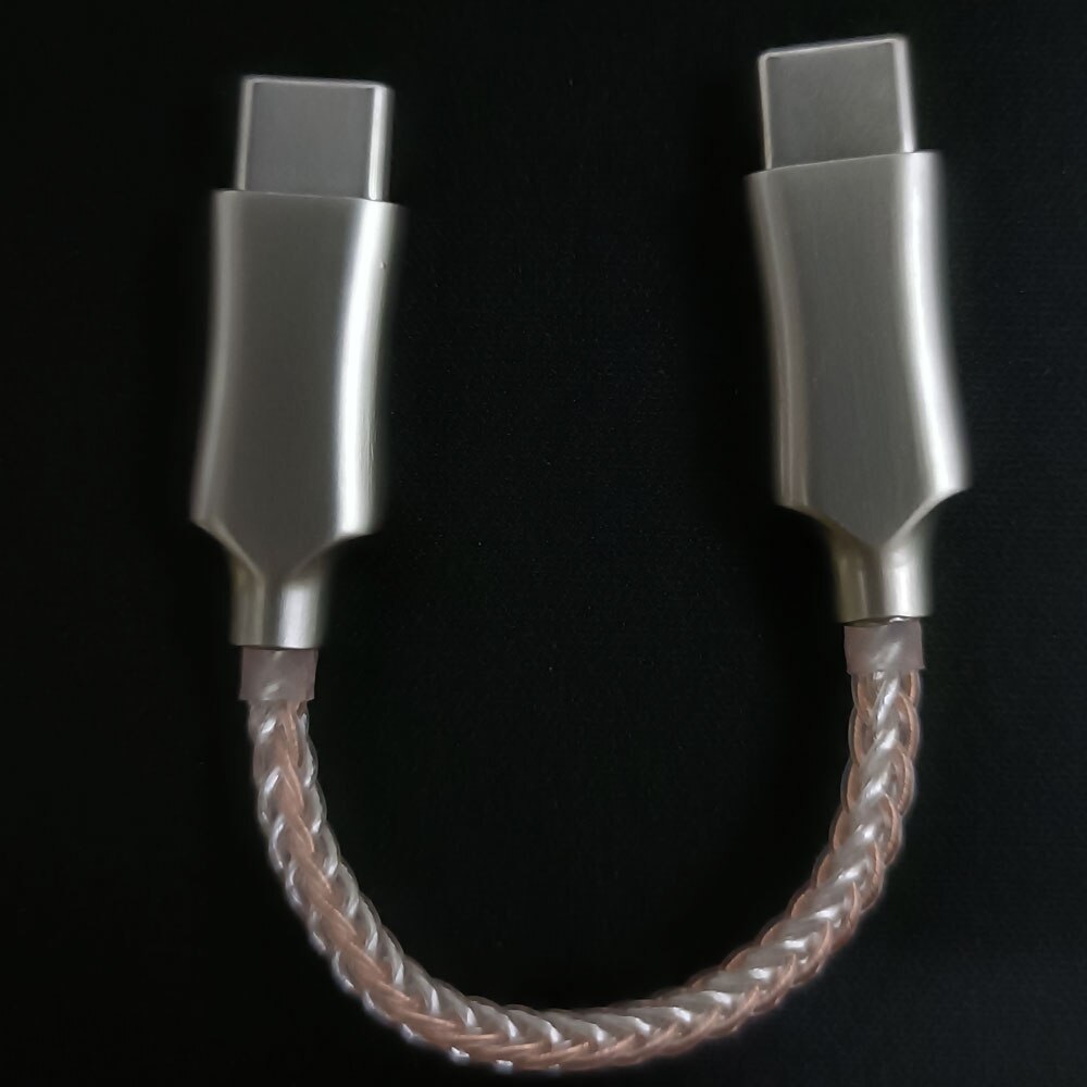 Câble Lightning vers type-c DAC OTG, 8 cœurs, en cuivre monocristallin, Micro USB pour iPhone 12 Pro Max 11 X Android,