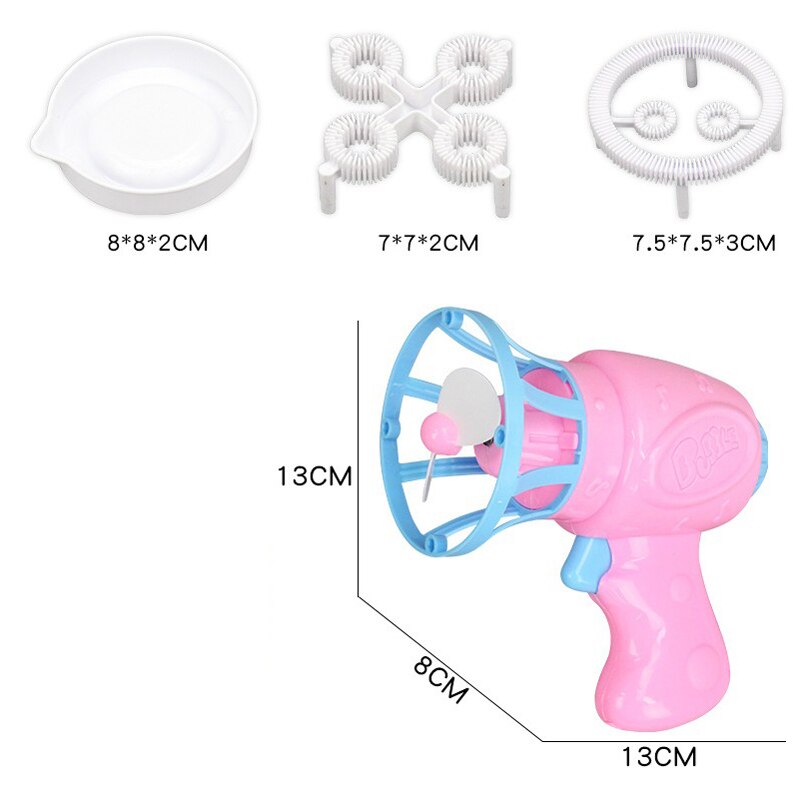 tutto'aperto Gioco per Bambini Modello fan Macchina Della Bolla di proprietà Costumi Da Bagno Giocattoli per il bambino Bolle Creatore Della Ragazza Dei Bambini del Ragazzo Regalo Di Compleanno: Default Title