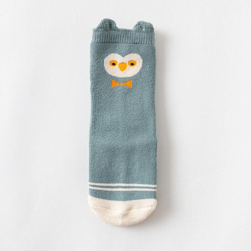 Calzini per bambini sciarpa autunno/inverno calzini per orsi tenere al caldo calzini per bambini ragazzi ragazze calzini da pavimento accessori per abbigliamento per bambini: 2