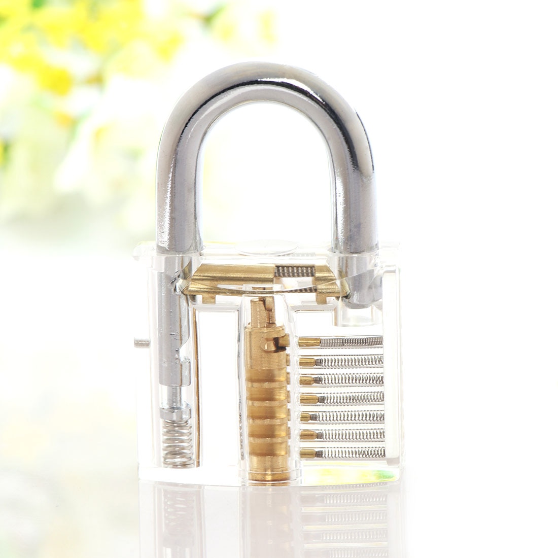 Locksmith Tools Set Transparent Lock Pick 5pcs lockpick set Wrench Tools 10pcs Locksmith Broken Key Extractor Tools 2 keys