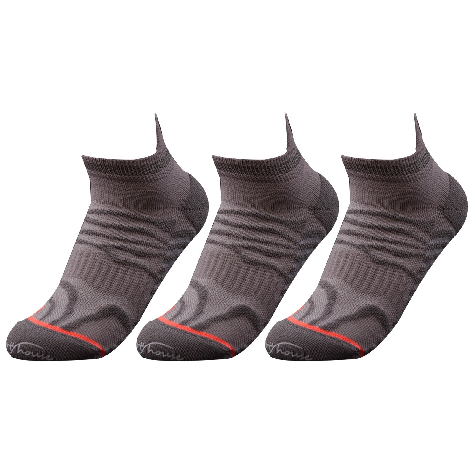 3 Pairs Multifunctionele Antislip Ademende Sport Sokken Voor Vrouwen Running Accessoires Wave Patroon Fietsen Sokken Maat S(35-39): 5