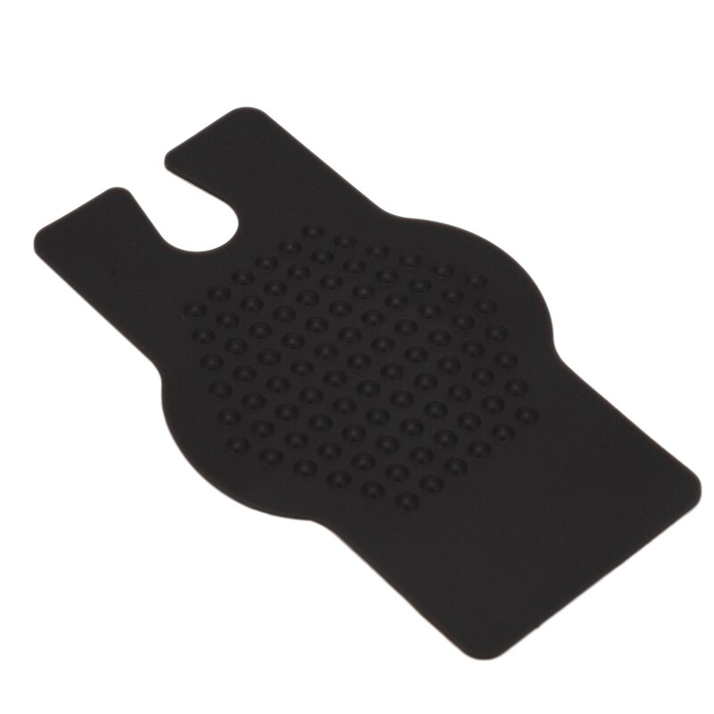 Silica Gel Erhu Anti-Slip Pad High Pitch Erhu Hu Anti-Slid Pad Silica Gel Floating-Point More Anti-Slip Mus Black Gray