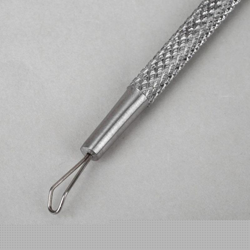 Pimple Pin 12.5cm Double head Stainless Steel Blackhead Remover Cleanser Face Skin Care Tool Pimple Pin Facial Blackhead Remover
