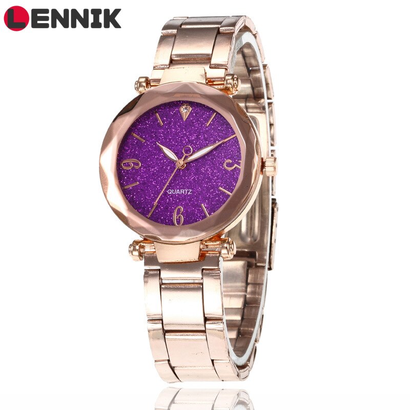 Women's personality diamond quartz watch online