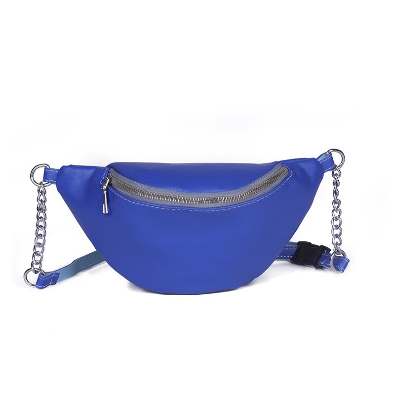 Sport Ich bin Freien Beiläufige Laufende Tasche Kette Brust Tasche Schulter Tasche Nach Bote Tasche: blau