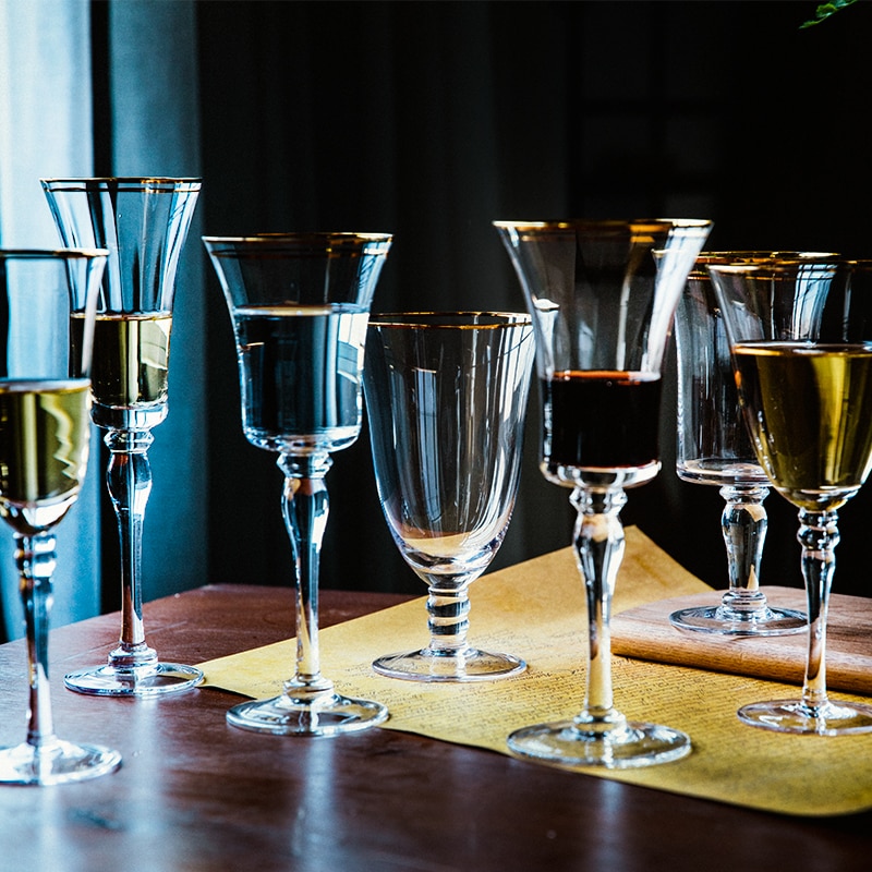 Bicchiere da vino in cristallo a bocca larga in vetro a forma di tulipano contralto bicchieri da vino dolce liquore Brandy Sherry tazza festa casa ristorante calice da bere