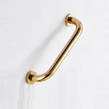 Bathroom Tub Shower Safety Bar 30cm/40cm/50cm gold brass Grab Bar Grip Hand grip Bathroom Handrail Grab Bar