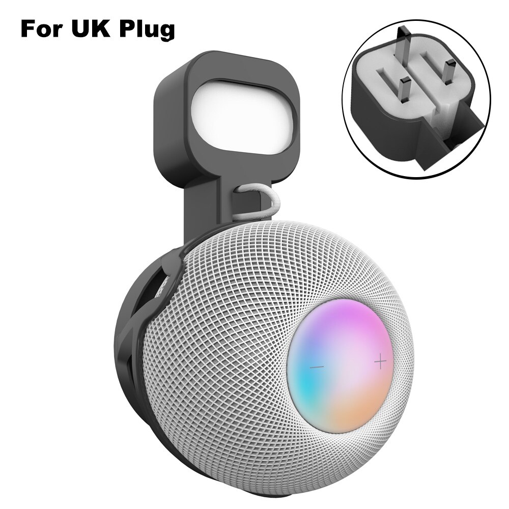 Wieszak ścienny do głośnika HomePod Mini Smart Speaker Uchwyt na gniazdko Oszczędność miejsca Półka ścienna do mini stojaka Homepod: green