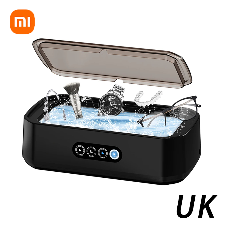 Xiaomi Ultrasonic Cleaning Machine Glasses Cleaning Machine Large Capacity Jewelry Braces Cleaner 650ml For Jewelry: Red