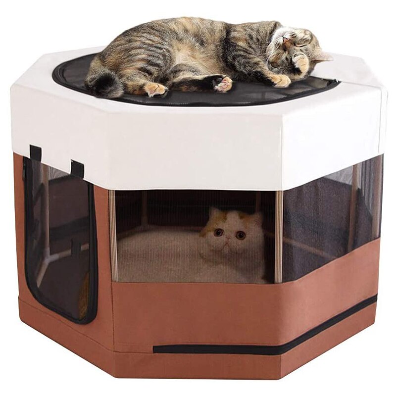 ! Animal PEQUEÑO cercado para gatos marco de madera jaula para gatos jaula interior para gatos corralito para perros estructura grande robusto y duradero