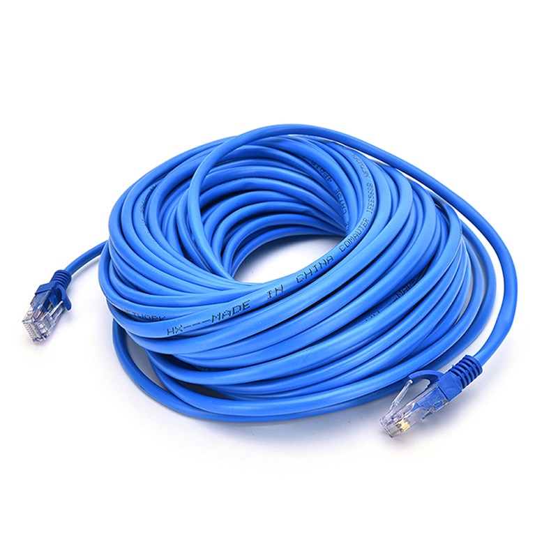 Blue Ethernet Internet LAN CAT5e Network Cable for Computer Modem Router
