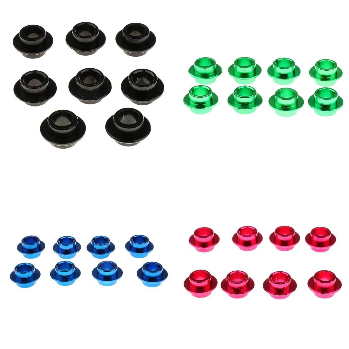 32 Pieces Assorted Color Inline & Roller Skate Skates Wheel Center Bearing Bushing Spacer