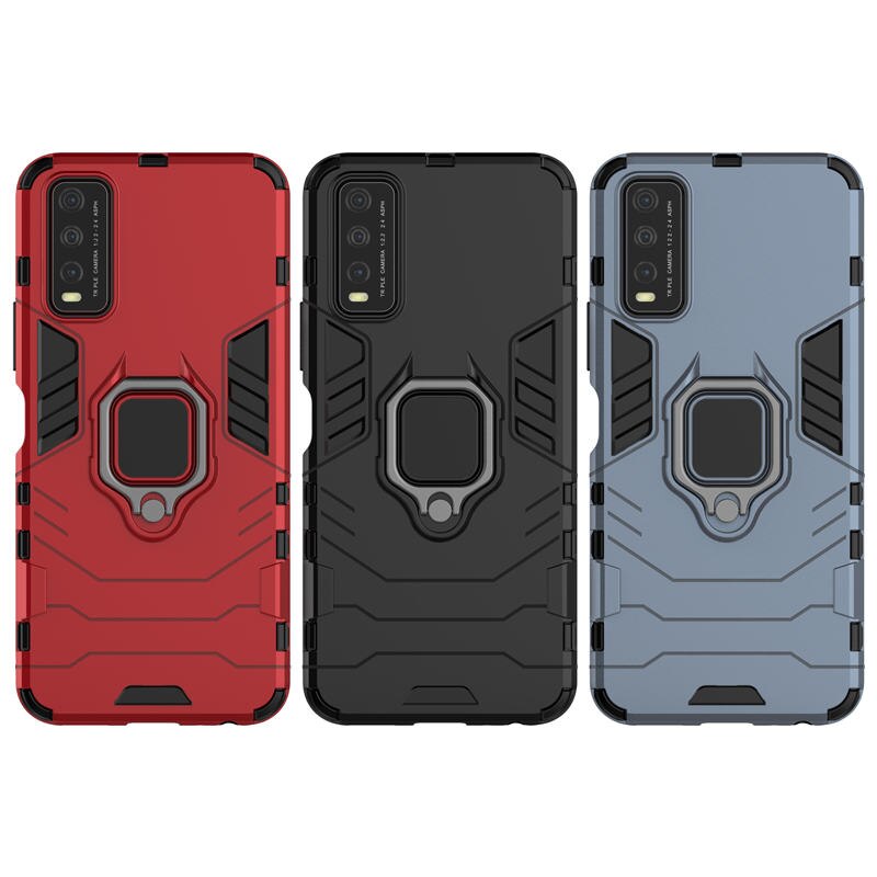 Vivo Y20i custodia Vivo Y20 Cover Silicone ibrido + TPU Cover posteriore custodia per telefono per Vivo Y20 Y 20 Y20i Y20s custodia protettiva