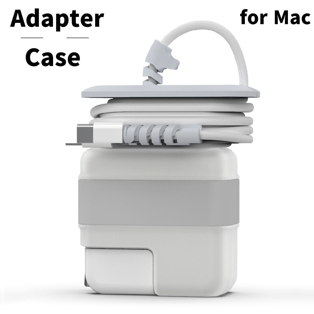 Travel Cord Organizer Compatible for Apple Macbook Charger Protective Case for USB C Power Adapter 29W 61W 60W 87W 16.5V 20.3V