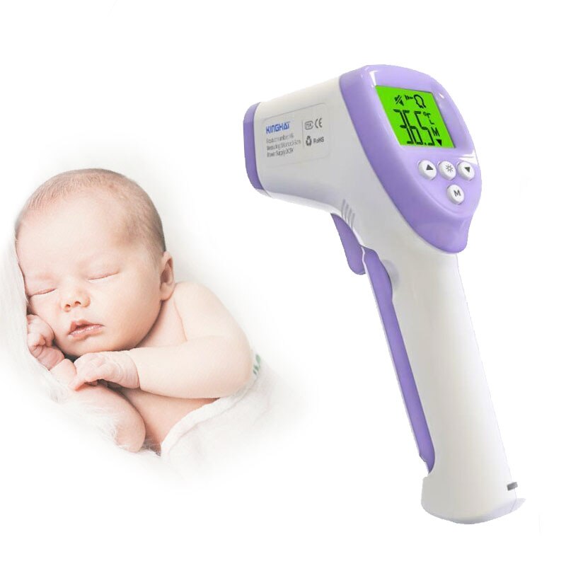 Infrared Forehead Thermometer (Without Battery) Non-Contact Infrared Thermometer High Precision
