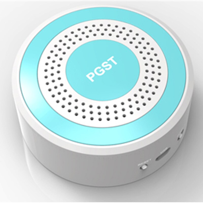 WiFi Smoke Temperature Detector Sensor,Fire Protection Smokehouse Combination Fire Alarm Home Security System Smart Home