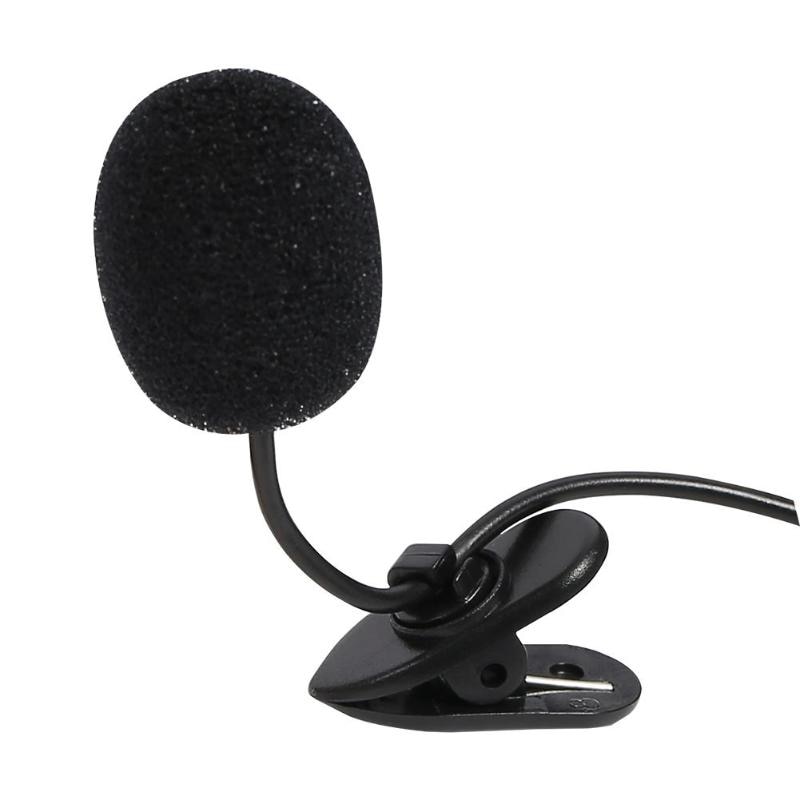 Mini micrófono externo toma Jack estéreo de 3,5mm para coche, reproductor de DVD, GPS, Radio, Audio, accesorios para automóvil