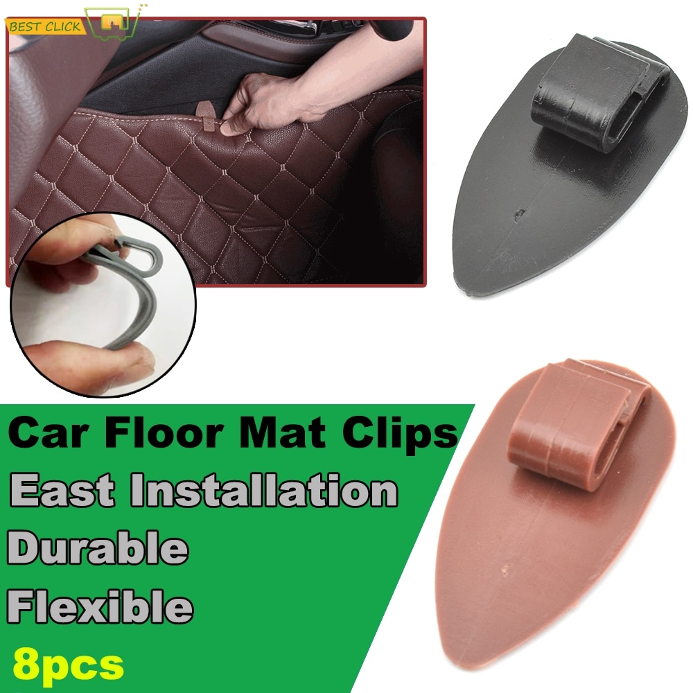 8x universele auto vloermatten antislip clips houders auto tapijt bevestigingsgrepen klemmen bevestiging duurzame auto accessoires