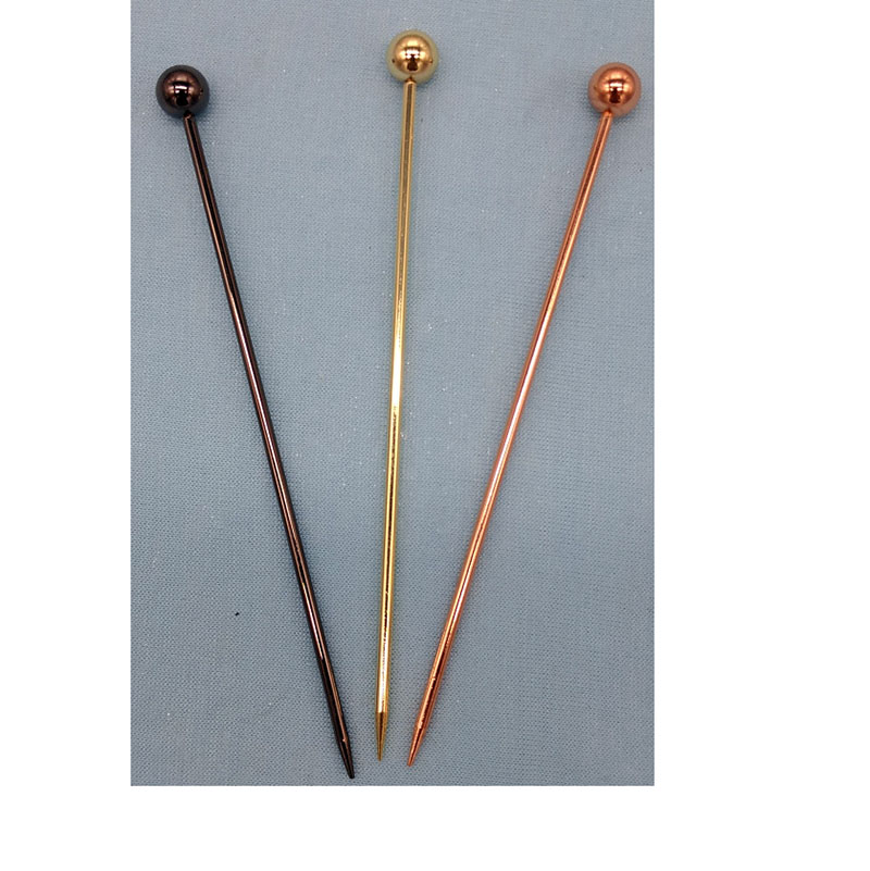 20pc stalowe wykałaczki robić martini, szpikulce robić grilla, 11cm metalowe, miedziano-złote mieszadła robić koktajli, tłuczki robić koktajli, narzędzia robić grillowania na barze imprezowym