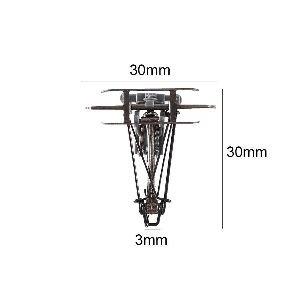 Alloy Arm Pantograph HO Model Train 1:87 Scale Bow Electric Traction Antenna Part Model Railway Layout 1pc