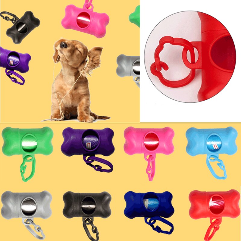 Huisdier Afvalzak Dispenser Voor Hond Afval Tas Houder Plastic Vuilniszak Dispenser Carrier Case Hond Huisdier Afval Kak Tassen