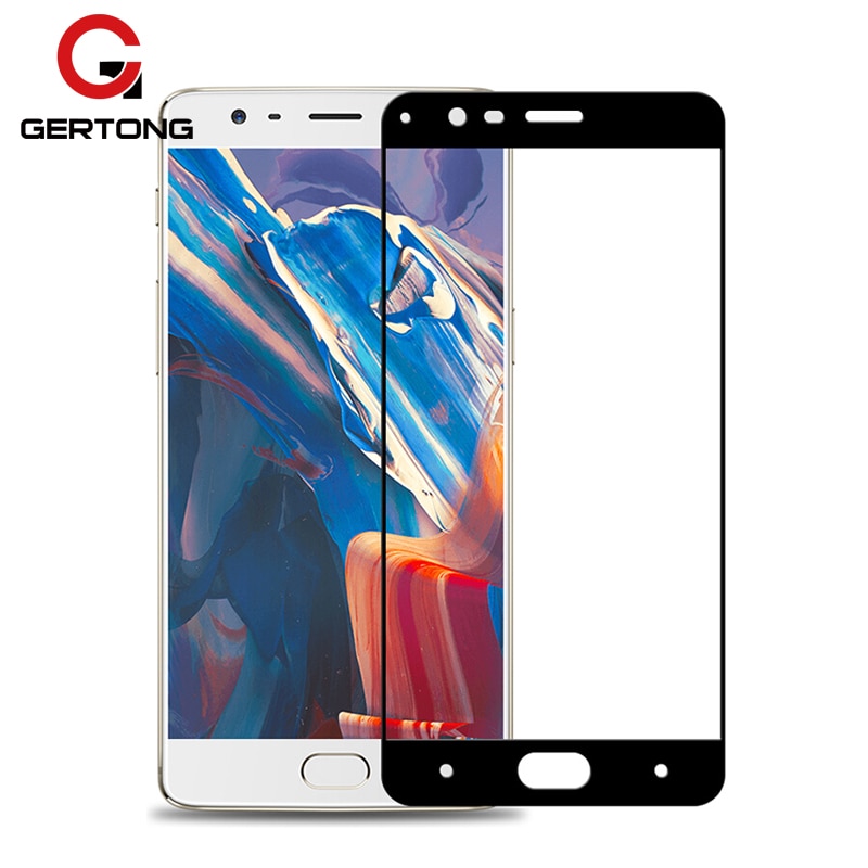 2.5D funda completa templada de vidrio para Oneplus 5 5T 3T 7 6 6T 7T Protector de pantalla para uno más 5 5T 1 + 7 Premium película protectora