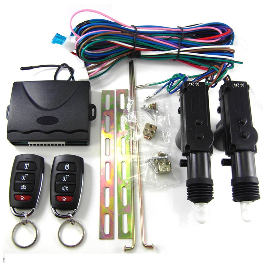 615-8110 12V 2 Door Remote Control Car Central Lock Locking Security System Keyless Entry Kit