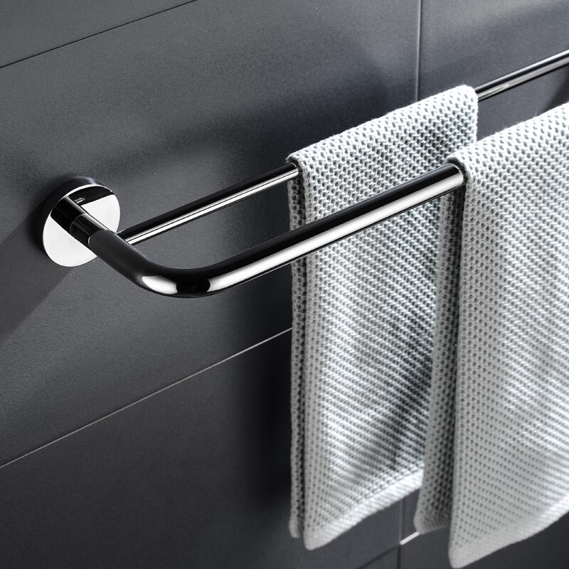 24 &quot;dubbele Handdoek Bars Rvs 304 Handdoekenrek Wandmontage Handdoekhouder 60 CM Handdoek Rail