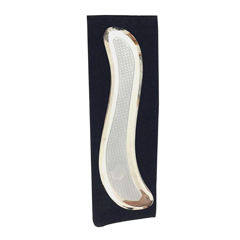 Rascador de masaje Gua Sha de acero inoxidable, herramienta de gran movilización de tejidos blandos