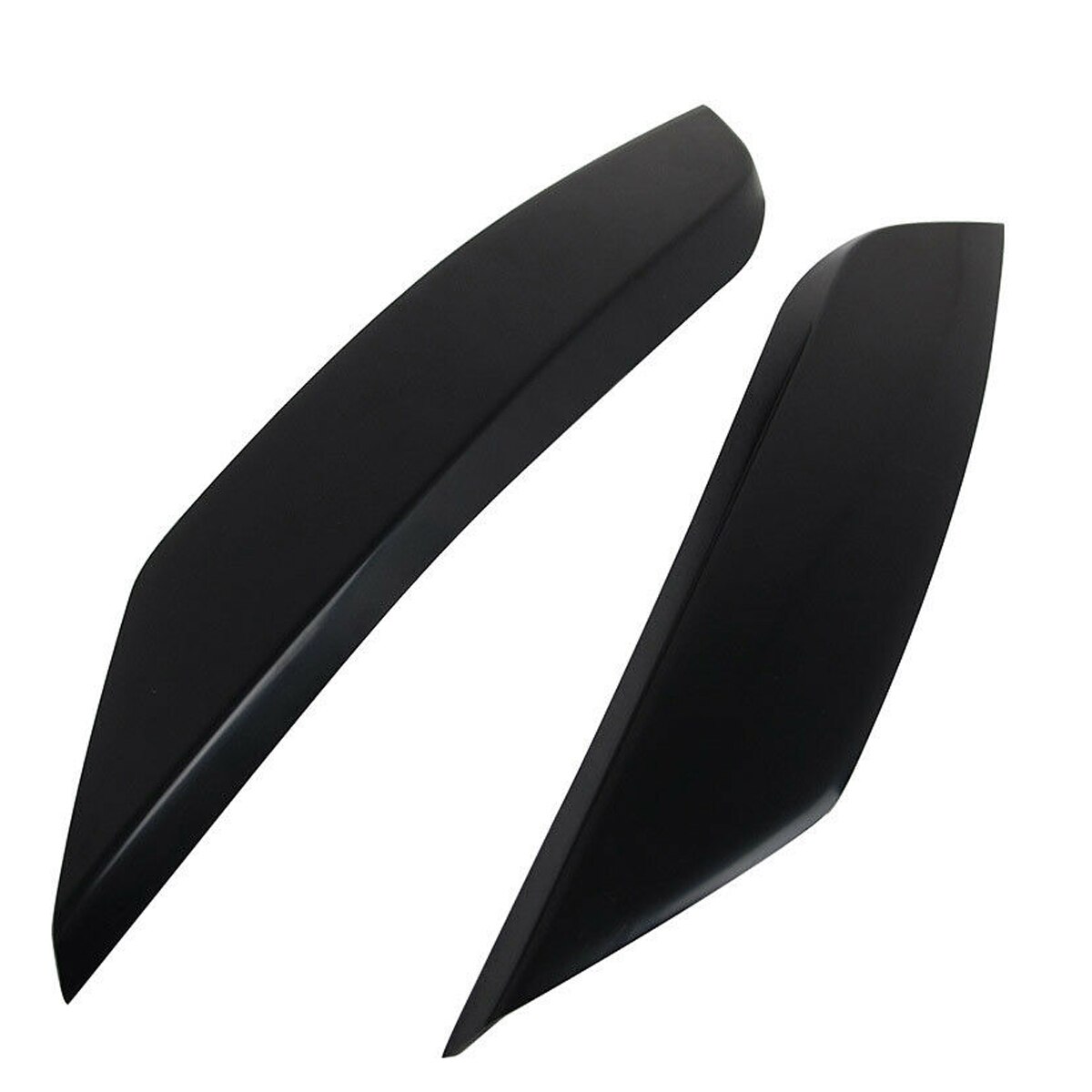 2 Pcs ABS Unpainted Headlight Eyelids Eyebrows Cover Accessories Lamp Hood Sticker For Nissan 350Z 2 Door 03~08