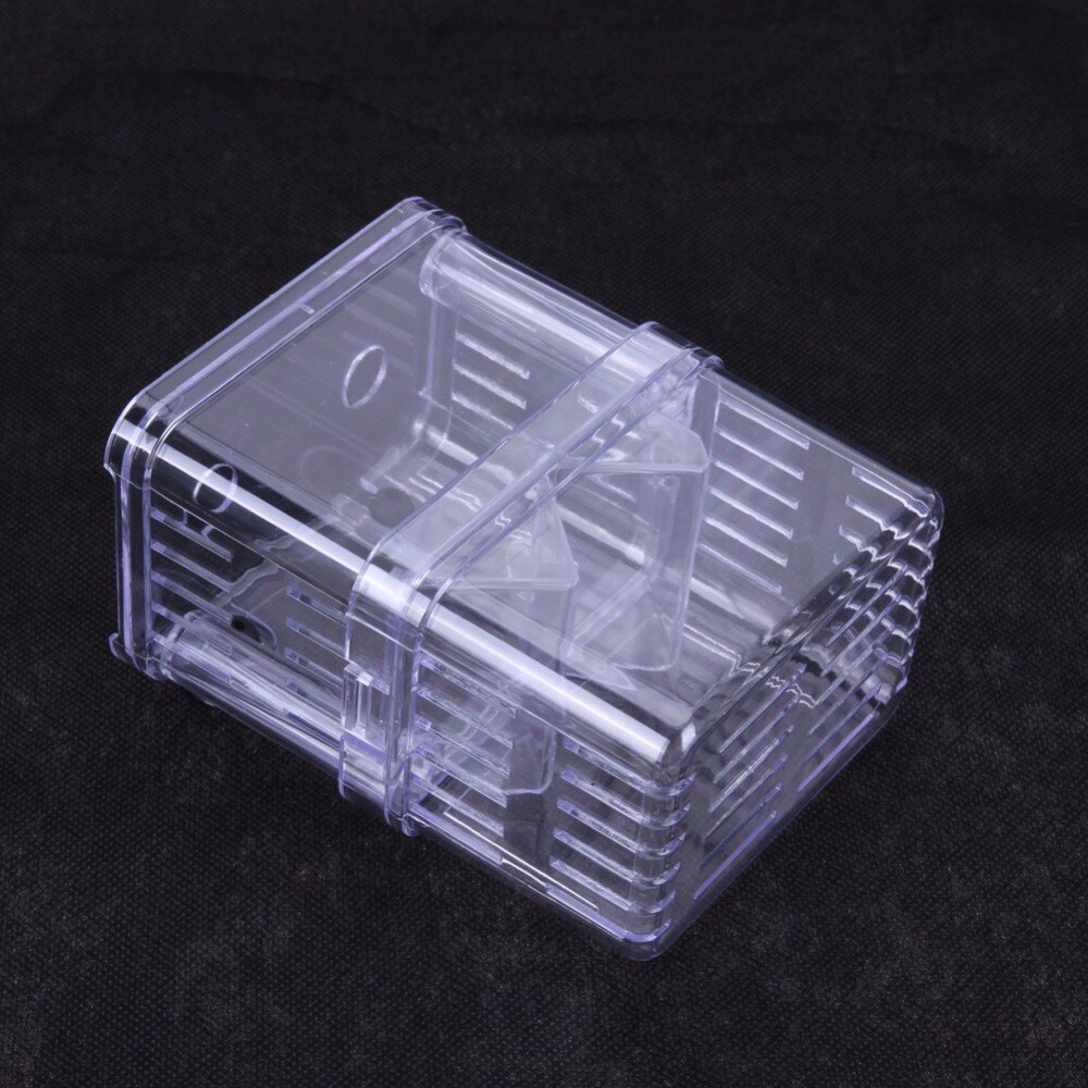 S/L Acrylic Fish Breeding Box Aquarium Breeder Box Double Guppies Hatching Incubator Isolation Pet Supplies Aquarium Accessories