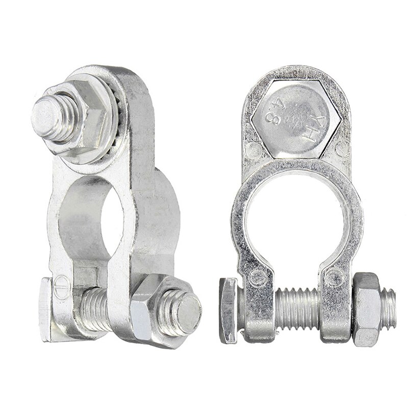 Zinc Alloy Positive& Negative Pole Car Battery Terminal Clamp Clip Connector Kit