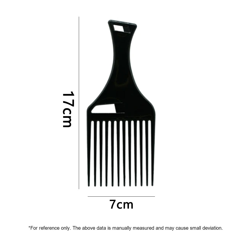 Spazzola per capelli ovale a doppio lato Magia intrecciare Spazzola in spugna Fori grandi Spazzola in spugna da barbiere intrecciare capelli afro arricciare venire strumenti per la cura dei capelli: Blu profondo