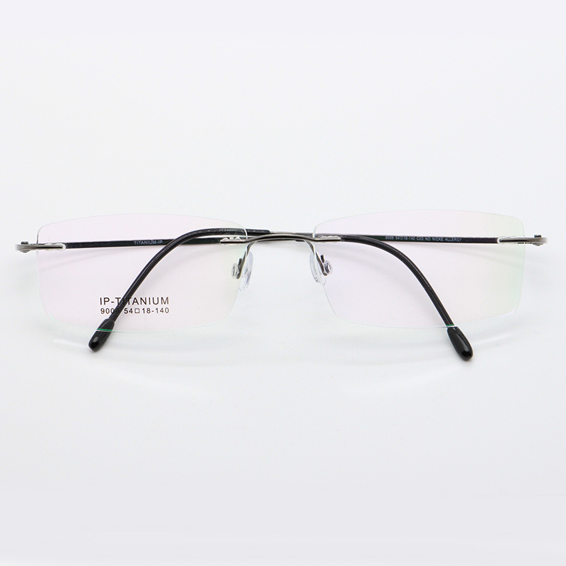 BCLEAR B-montura de gafas de titanio para hombre y mujer, anteojos cuadrados con prescripción sin montura, montura óptica coreana para miopía, novedad de