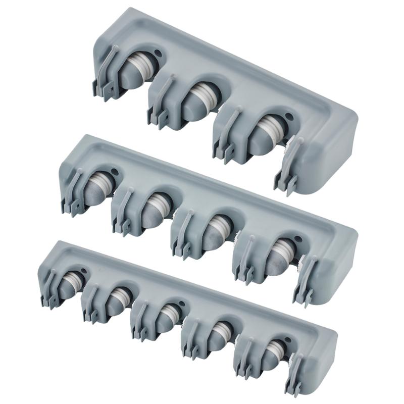5/4/3 Position support de serpillière cuisine organisateur brosse balai cintre support de rangement ménage vadrouille brosse cintre cuisine Gadgets