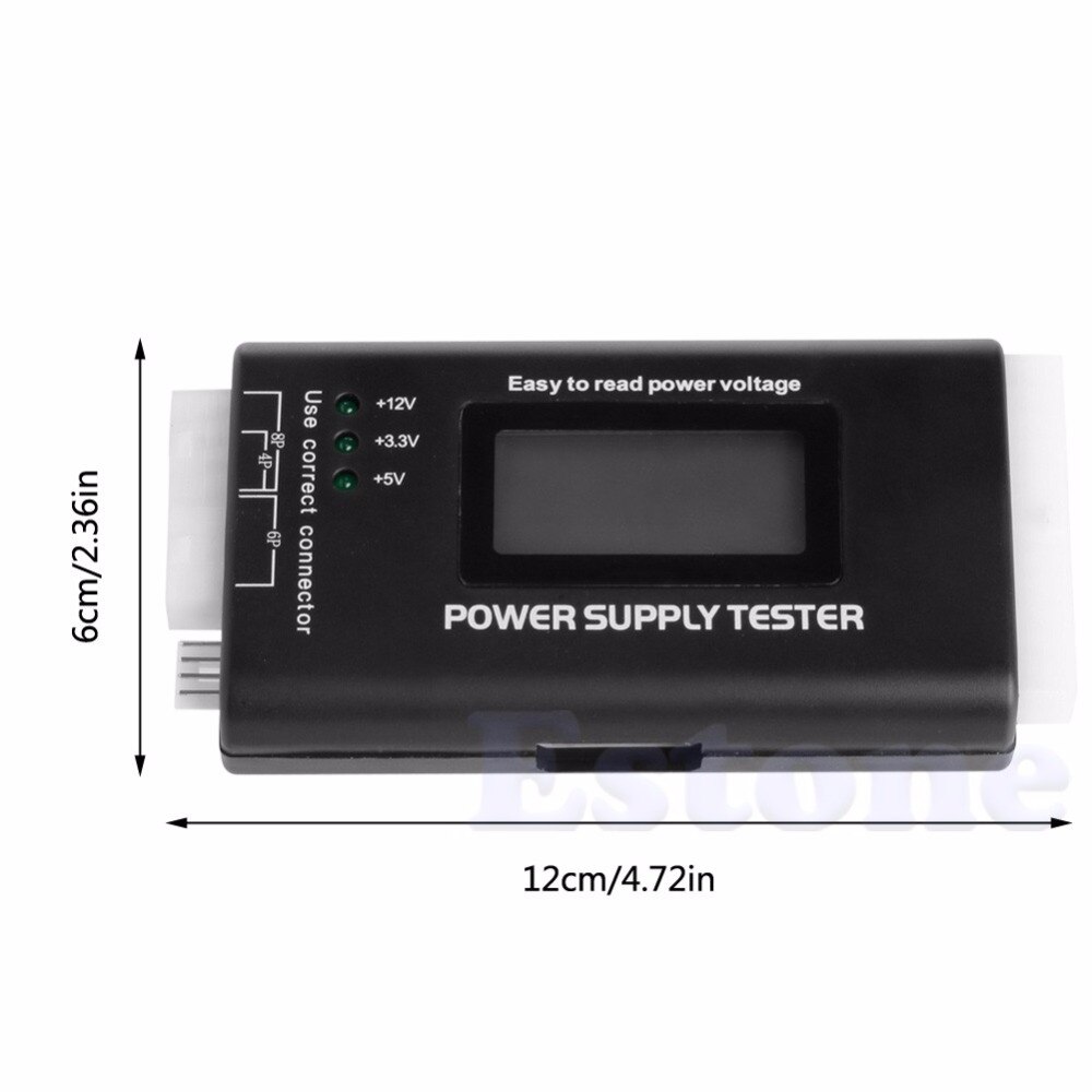 LCD de la computadora de la PC de 20/24 Pin 4 PSU ATX BTX ITX SATA HDD de la fuente de alimentación de