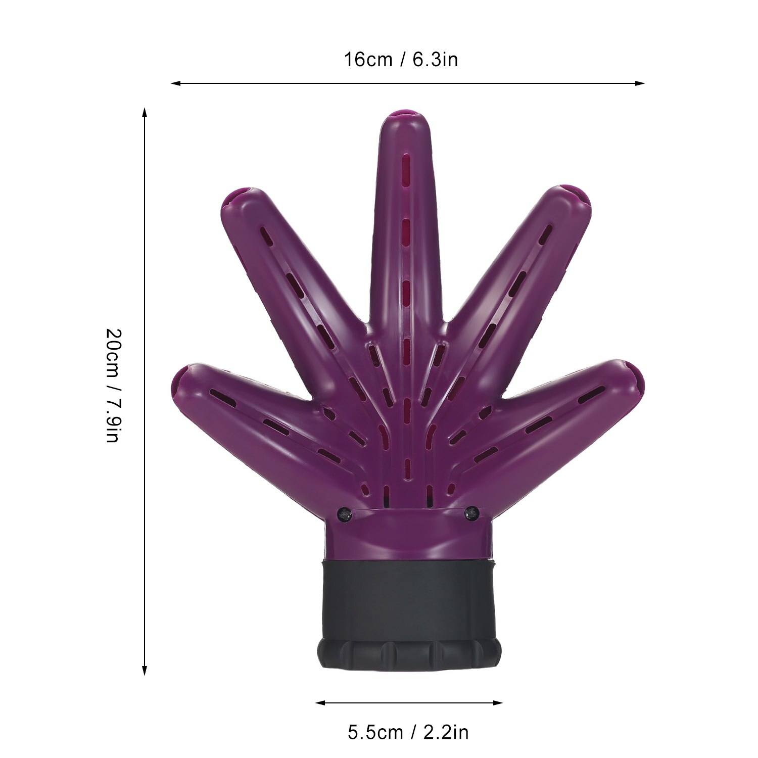 Universal- Luft Diffusor Haar Diffusor Hand bilden Diffusor Friseur Salon Lockiges Haar Stil Werkzeug Zubehör Haartrockner Diffusor